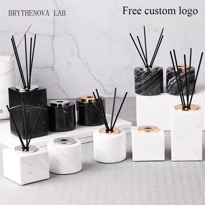 Home Fragrance Luxury - Мраморный аромадиффузор без огня, роскошный ароматический