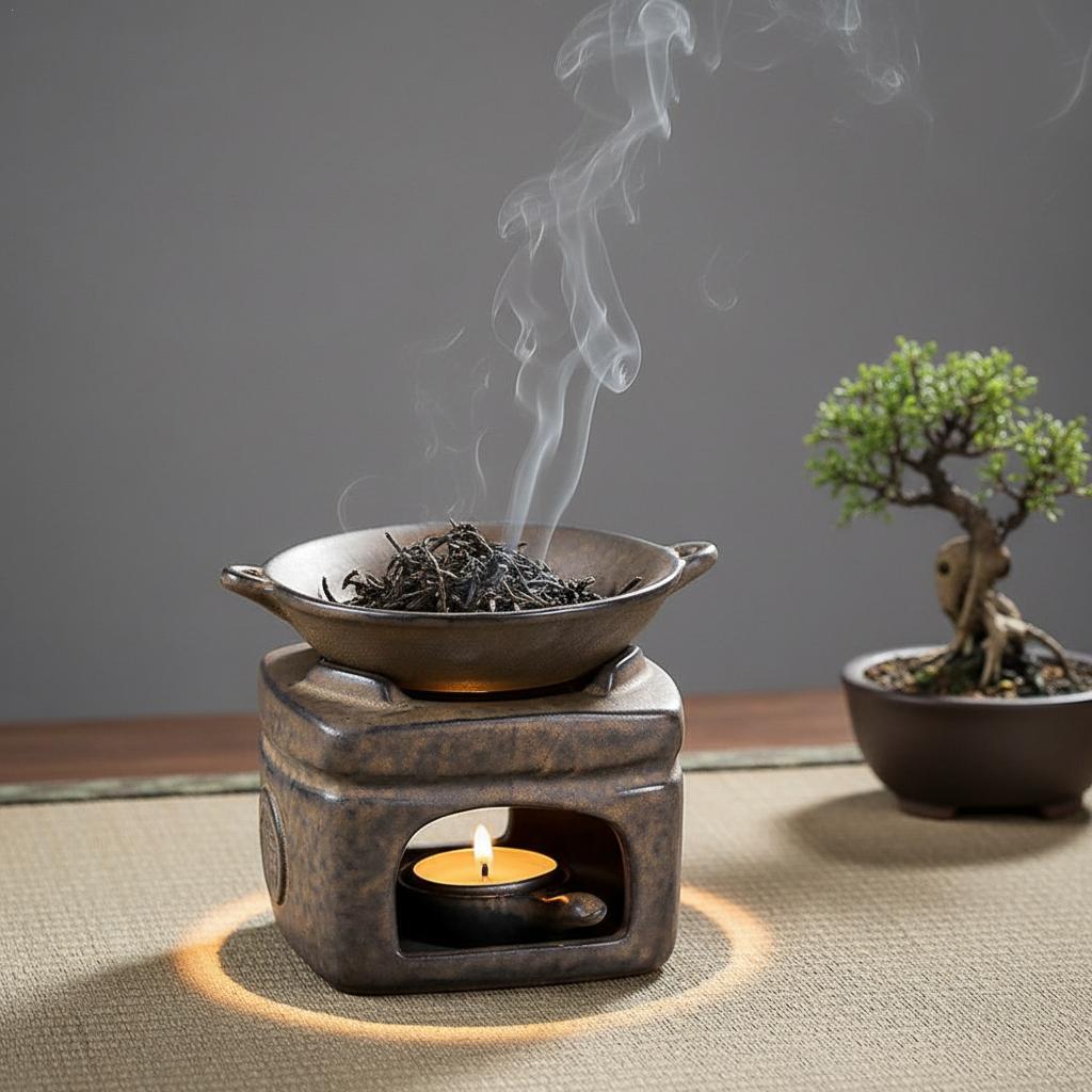 Ceramic Oil Burner - Ароматерапевтическая горелка 3 в 1, грубая