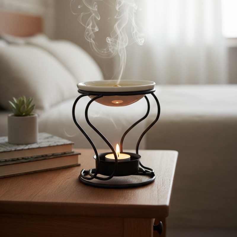 Ceramic Oil Burner - Металлическая чайная свеча, керамическая чайная свеча,