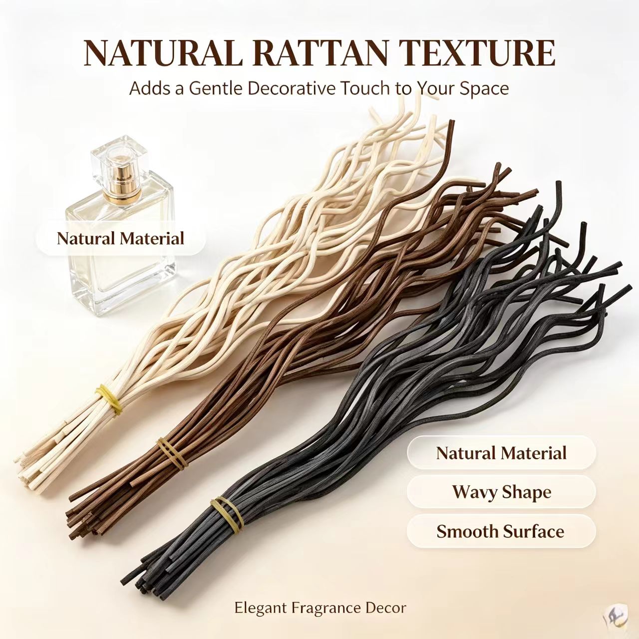 20 шт. длинных волнистых палоч – обзор и цена Home Fragrance Diffuser Sticks