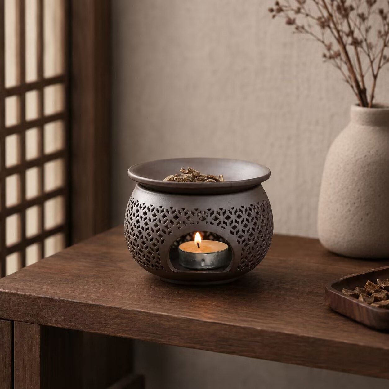 Керамическая резная курильница – обзор и цена Ceramic Oil Burner